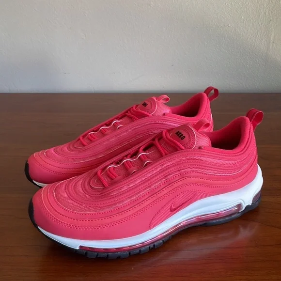 New Nike By You Men’s Air Max 97 Pink/Black DJ3181-991 Size 10.5 NWOB - Picture 4 of 5
